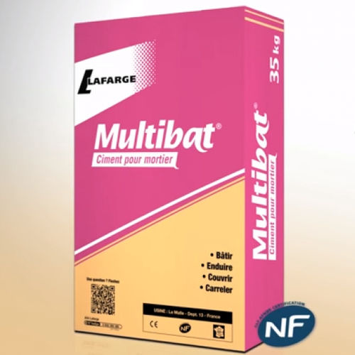 Цемент портландцемент - MULTIBAT® - Lafarge concrete - для кровли / для напольной поверхности / для проушины