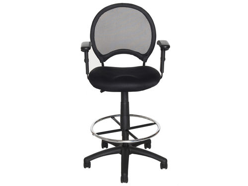 Офисный табурет из сетки - DELUXE - Versa Products - регулируемый / на колесиках / поворотный