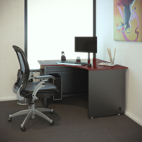 Рабочий стол для офисов открытого типа - CORNER - Versa Products - современный / из дерева / из ламината