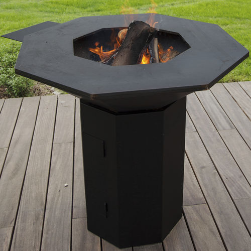 Барбекю на биоэтаноле - B-BQ I - Bio-Blaze® - отдельностоящее / из кортеновской стали / из стали