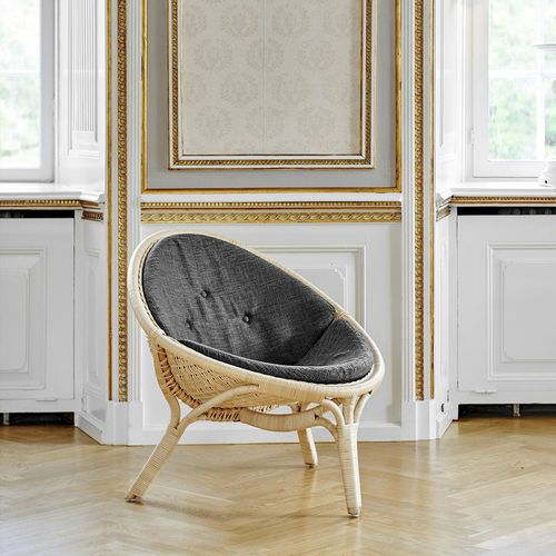 Современное кресло - Rana - Sika-Design - из ткани / из ротанга / из ивы
