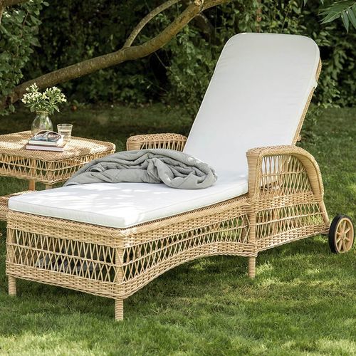 Современный садовый шезлонг - Daisy  - Sika-Design - из ткани / из алюминия / с подлокотниками