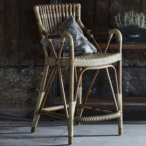 Классический барный стул - Blues - Sika-Design - для интерьера / из ротанга / из ивы