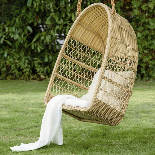 Современный подвесной cтул - Evelyn  - Sika-Design - для наружного применения / из синтетического волокна / со съемной подушкой