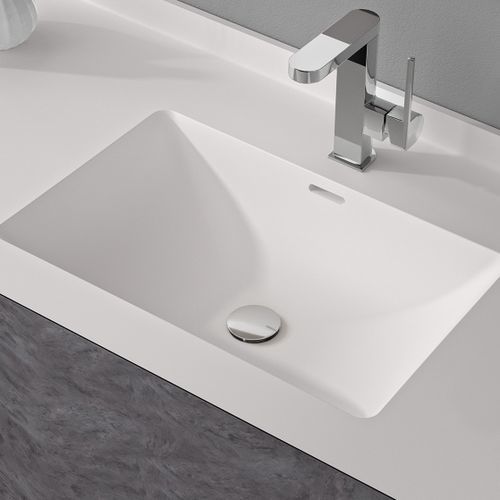 Раковина под рабочей поверхностью - FXS2 - Hasenkopf - из акрила / из Solid Surface / со встроенной столешницей