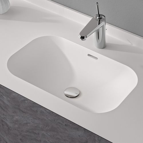 Раковина под рабочей поверхностью - FXS10 - Hasenkopf - из акрила / из Solid Surface / со встроенной столешницей