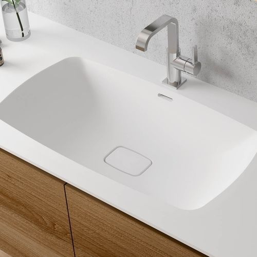 Встраиваемая раковина - MIRAKLON FMT - Hasenkopf - из Corian® / из Solid Surface / со встроенной столешницей