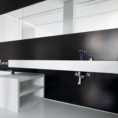 Столешница для раковины из Corian® - WASH­STANDS - Hasenkopf - по индивидуальному заказу