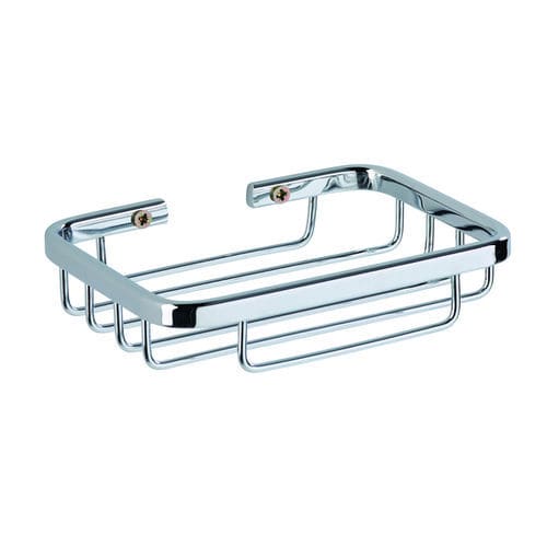 Настенная мыльница - SANEA - ROSSIGNOL - из хромированной стали / для ванной комнаты / Произведено во Франции