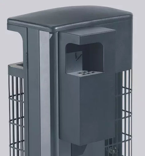 Пепельница на ножках - IMAWA - Concept Urbain - настенная / из гальванизированной стали / из нержавеющей стали