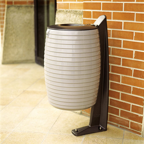 Мусорный контейнер 60L - DELTA - Concept Urbain - из литого алюминия / из полиэстера / для наружного применения