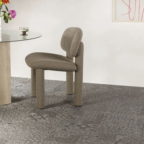 Виниловое напольное покрытие - ALHAMBRA CHARCOAL   - 2TEC2 - стекловолокно / из ПЭТФ / для интерьера