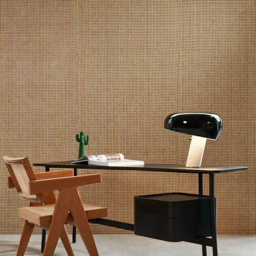 Покрытие для стен на нетканой основе - RATTAN - ARTE - для внутреннего пространства / из ротанга / имитация ткани