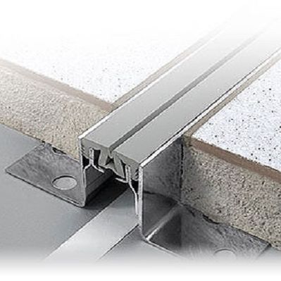 Компенсационный шов из нитрильного каучука - DURAFLEX SG - DURAL France - из нержавеющей стали / напольный / с возможным проездом транспорта