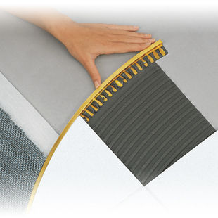 Отделочный профиль из латуни - DURAPLUS Z-FLEX - DURAL France - алюминий / из нержавеющей стали / для плиточного пола