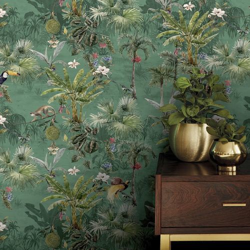 Покрытие для стен для внутреннего пространства - YUCATAN - Muraspec - из ткани / набивное / имитация обоев