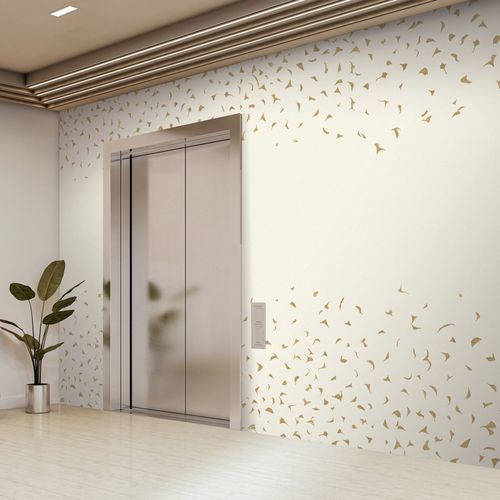 Современный обои - AMBRIA - Muraspec - панорамный / имитация обоев / зеленый