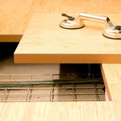 Технический пол из бамбука - COMPUTER FLOORING - MOSO Bamboo Products - для интерьера