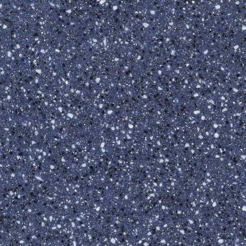 Рабочая поверхность из Solid Surface - PEBBLE BLUE PB870 - Staron Solid Surfaces - для профессионального использования / синяя / пятностойкая