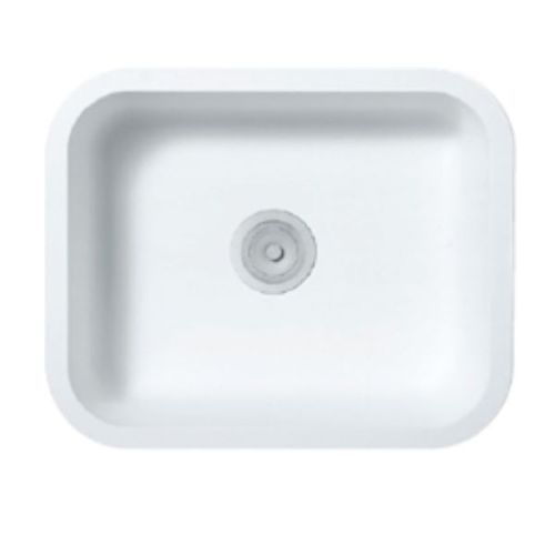 Кухонная раковина 1 чаша - A1231 - Staron Solid Surfaces - без сушки / из Solid Surface / встраиваемая снизу