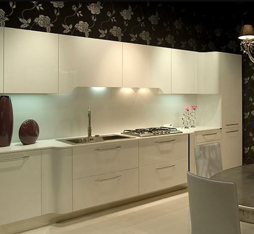 Рабочая поверхность из Solid Surface - QUASAR WHITE  SQ019 - Staron Solid Surfaces - для кухни / для ванной комнаты / белая