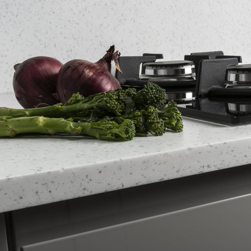 Рабочая поверхность из Solid Surface - PEAK   - Staron Solid Surfaces - для кухни / для ванной комнаты / пятностойкая