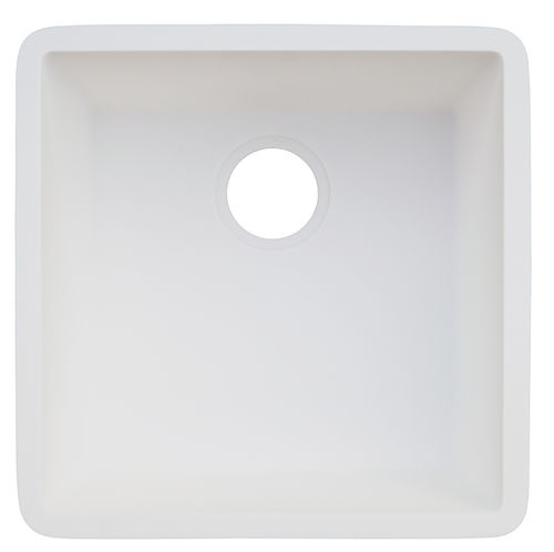 Кухонная раковина 1 чаша - B3180  - Staron Solid Surfaces - без сушки / из акрила / из Solid Surface