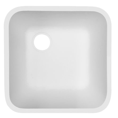 Кухонная раковина 1 чаша - B1160 - Staron Solid Surfaces - без сушки / из акрила / из Solid Surface