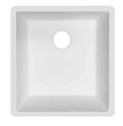 Кухонная раковина 1 чаша - B1177  - Staron Solid Surfaces - без сушки / из акрила / из Solid Surface