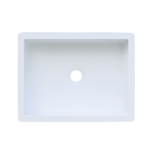 Умывальник для рук на столешнице - B3150  - Staron Solid Surfaces - встроенный / прямоугольный / из Solid Surface