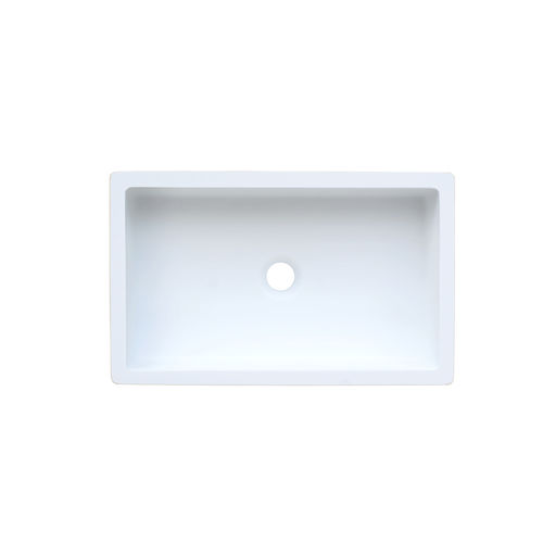 Умывальник для рук на столешнице - B3190  - Staron Solid Surfaces - встроенный / прямоугольный / из Solid Surface