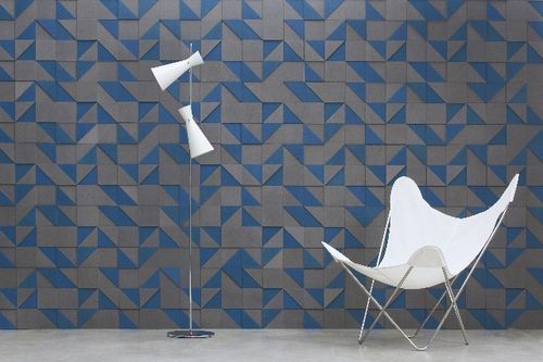 Настенная декоративная панель - CONCRETA - Valchromat - из Valchromat® / 3D / по индивидуальному заказу