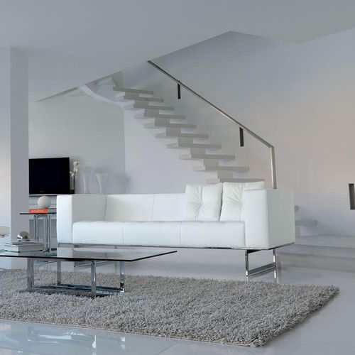 Современный диван - DIPLOMAT  - Italy Dream Design - из кожи / с подлокотниками / с подушками