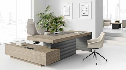 Директорский рабочий стол - JESSY - Italy Dream Design - напольный / современный / из окрашенной стали