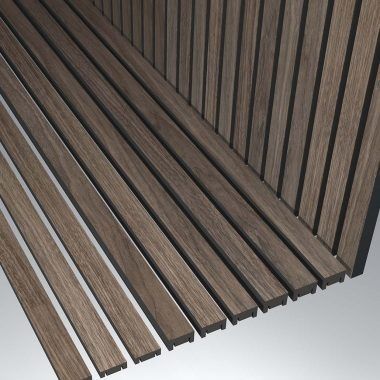 Акустическая панель для потолков - STRIPE-XL - Gustafs Scandinavia AB - для стены / из фанерованной древесины / из гипса