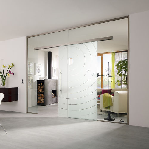 Дверь для интерьера - DORMA S1000 - Glas Expert - из стекла / створчатая / современная