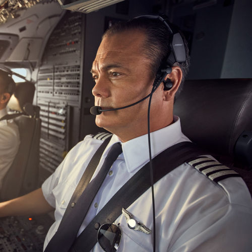 Наушники bluetooth - PROFLIGHT SERIES 2 - Bose - шумоподавляющий / с микрофоном / заряжаемый