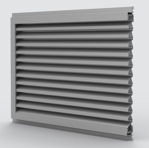 Вентиляционная решетка из алюминия - DUCOGRILLE SOLID++ M 30Z - Duco - прямоугольная / для экстерьера / для фасада