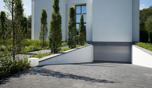 Напольная плитка из бетона - ROCKSTONE DARK - Stone & Style - с возможным проездом транспорта