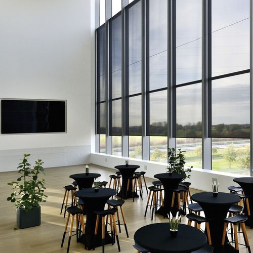 Солнцезащитное устройство из ткани - INDOOR SCREENS - Brustor - для окна / внутреннее / вертикальное