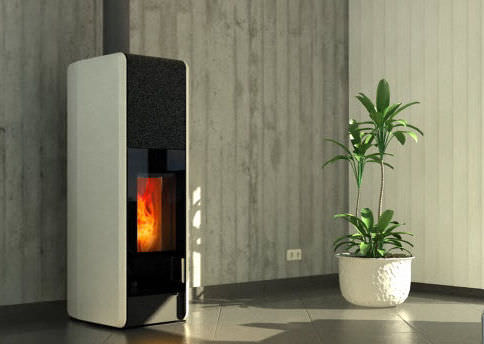 Печь-камин на дровах - T-NEO ECO2 - Tonwerk Lausen AG - 0-5 кВ / современная / из металла