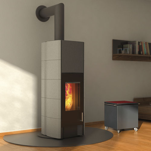 Печь-камин на дровах - T-LINE ECO2 - Tonwerk Lausen AG - 0-5 кВ / современная / из металла
