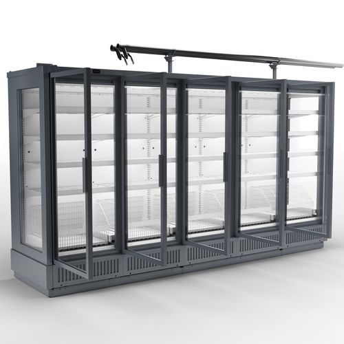 Вертикальная холодильная витрина - KALEA FREEZE SPI - AHT Cooling Systems GmbH - полочная / для торговли / из металла