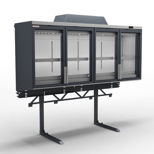 Морозильная камера для профессионального использования - KINLEY X5 - AHT Cooling Systems GmbH - вертикальная / компактная / стеклянная