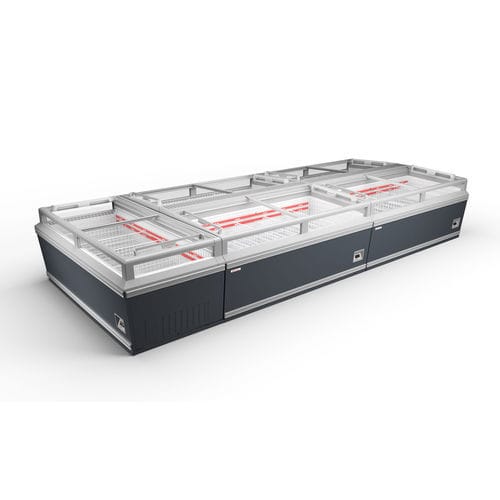 Морозильная камера для торговли - SYDNEY - AHT Cooling Systems GmbH - ящик / стеклянная / белая