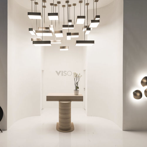 Подвесная лампа - BRIGGS - VISO Lighting - из бронзы / из матового стекла / современная