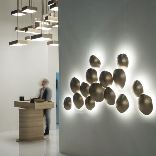 Современный настенный светильник - CHESTNUT - VISO Lighting - для интерьера / из металла / LED