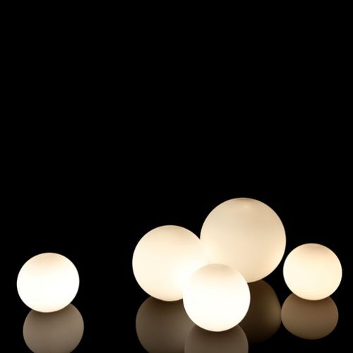 Напольная лампа - GLOBO - VISO Lighting - из металла / из поликарбоната / современная