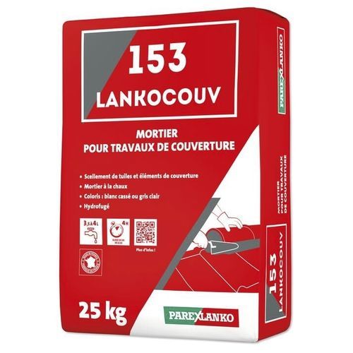 Строительный раствор для цементирования - 153 LANKOCOUV - parexlanko - для каменной кладки / для бетона / известковый раствор