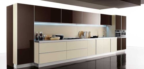 Современная кухня - PASSION - Zampieri Cucine - из дерева / без ручки / лакированная